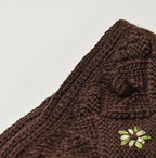 Pom-pom Flower Hair Band