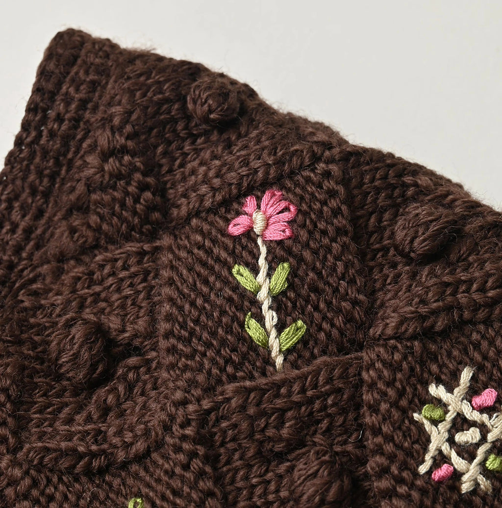 Pom-pom Flower Hair Band