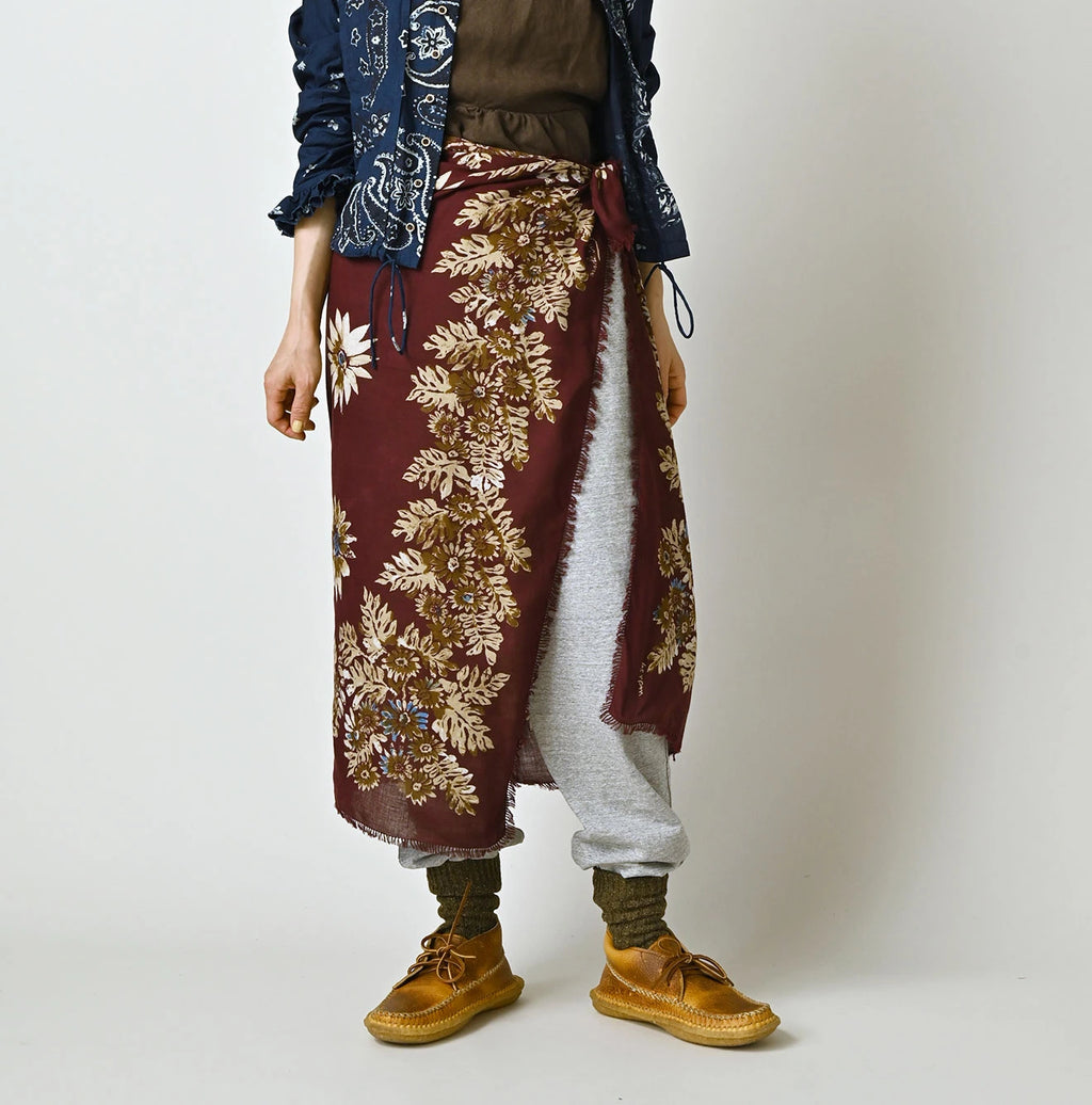 Supima Aya Sherpa Flower Furoshiki