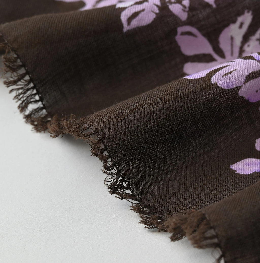 Supima Aya Sherpa Flower Furoshiki