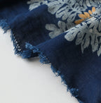Indigo Australia Aya Sherpa Flower Furoshiki
