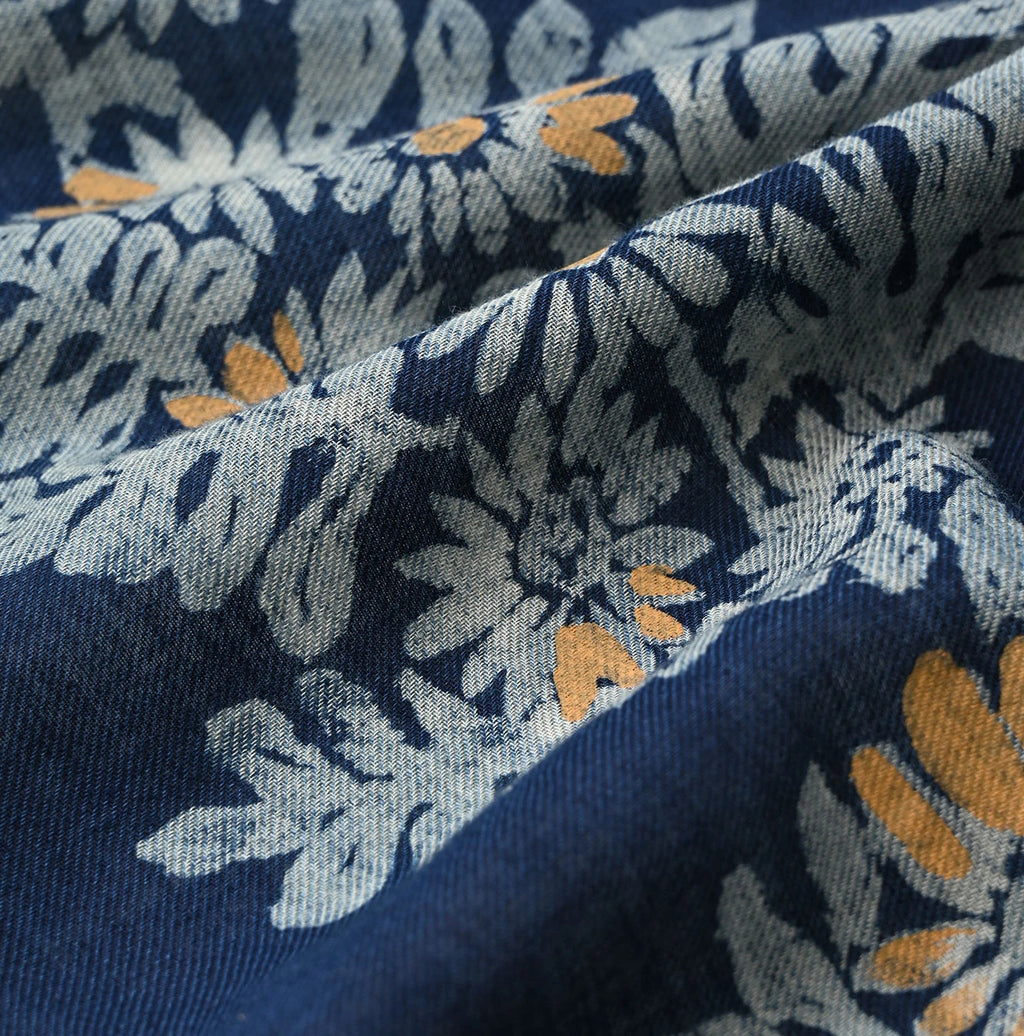 Indigo Australia Aya Sherpa Flower Furoshiki