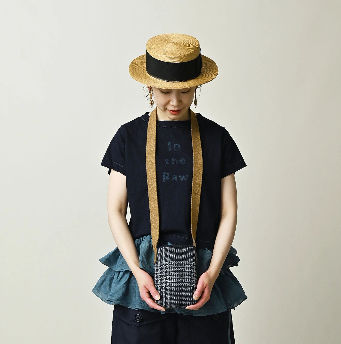 Herringbone Jacquard Pochette