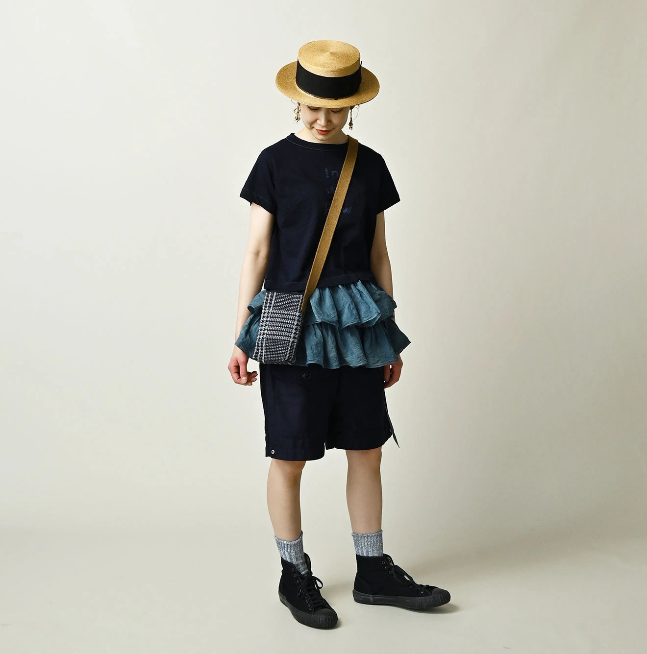 Herringbone Jacquard Pochette