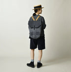 Jacquard Herringbone Backpack