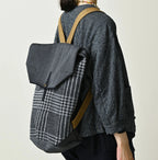 Jacquard Herringbone Backpack