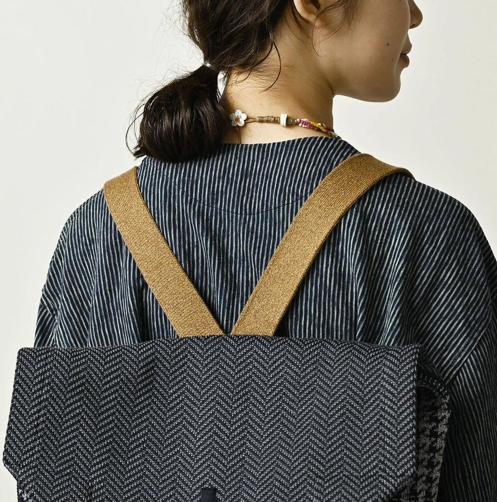 Jacquard Herringbone Backpack