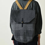 Jacquard Herringbone Backpack