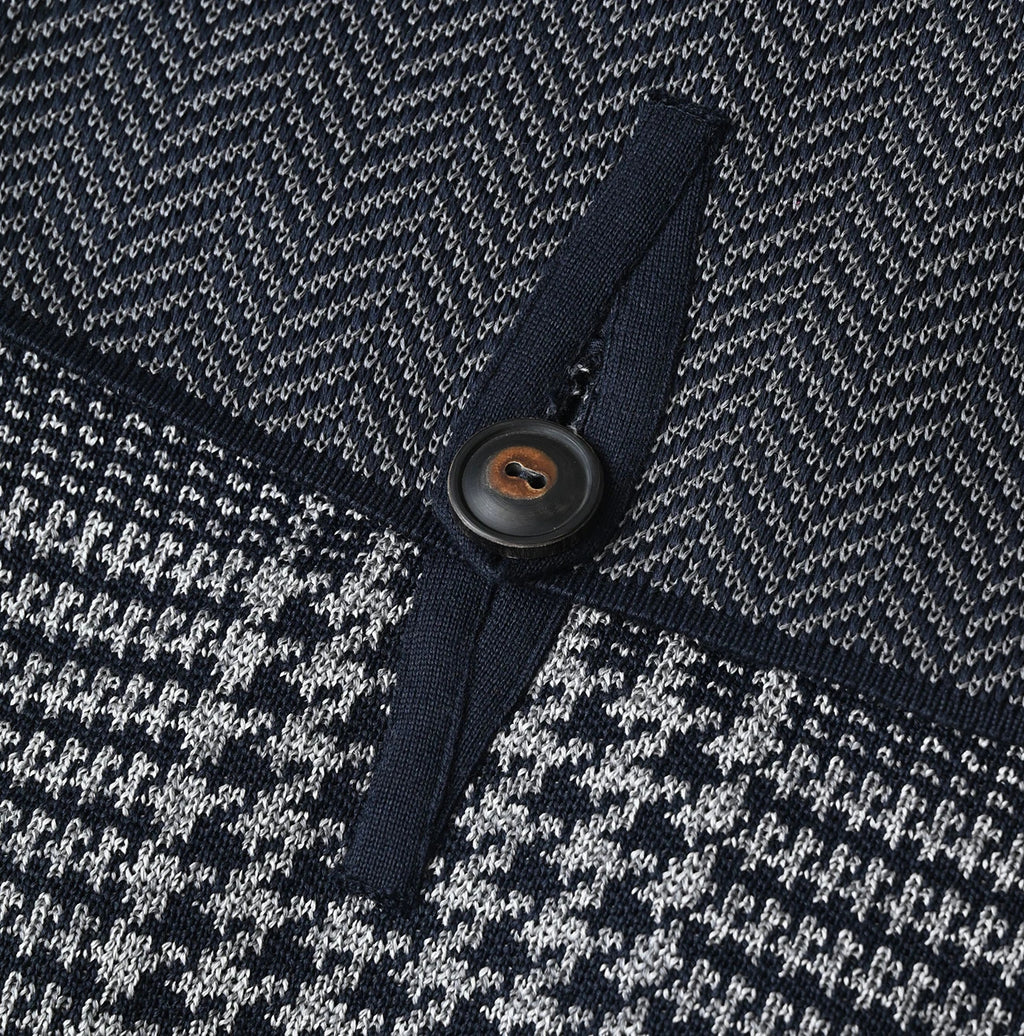 Jacquard Herringbone Backpack