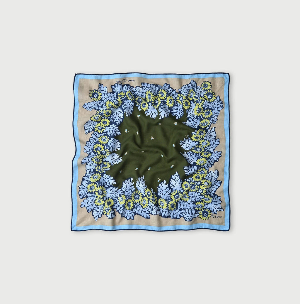 Supima Aya Sherpa Flower Bandana