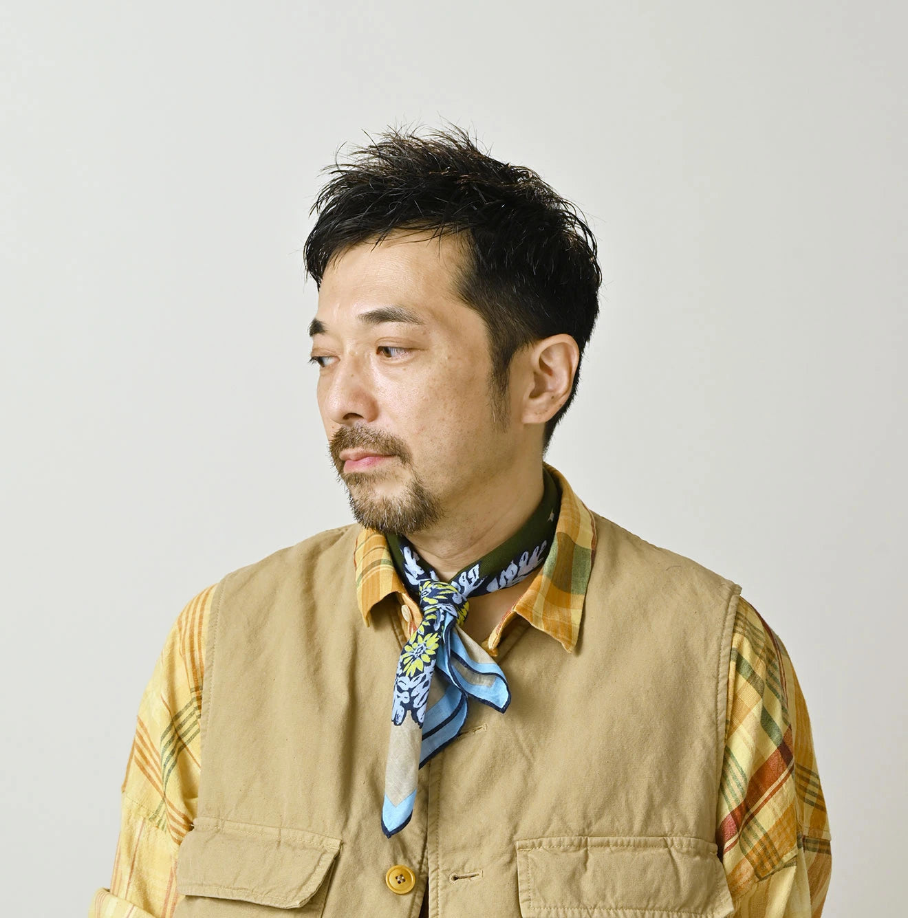 Supima Aya Sherpa Flower Bandana