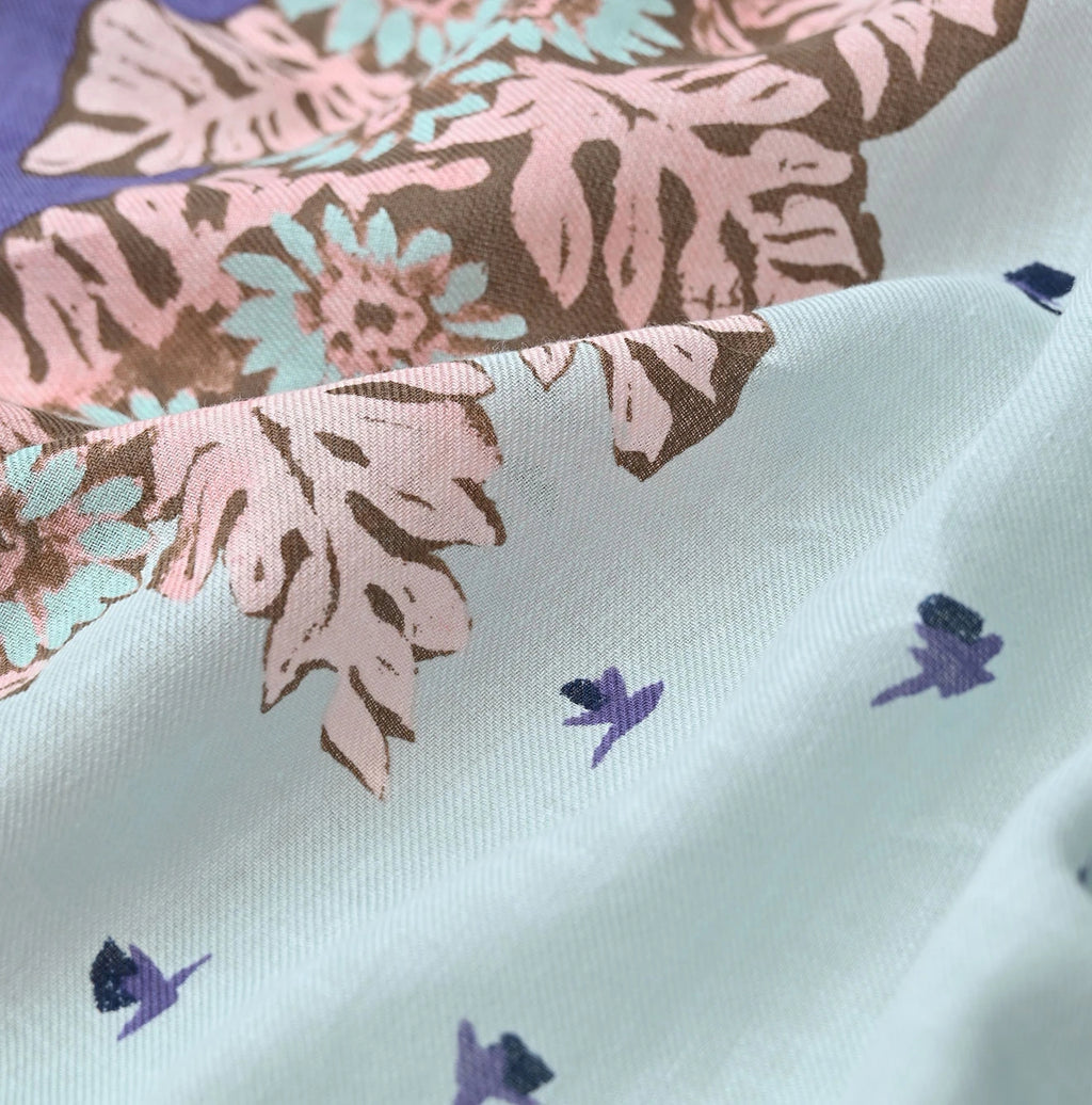 Supima Aya Sherpa Flower Bandana