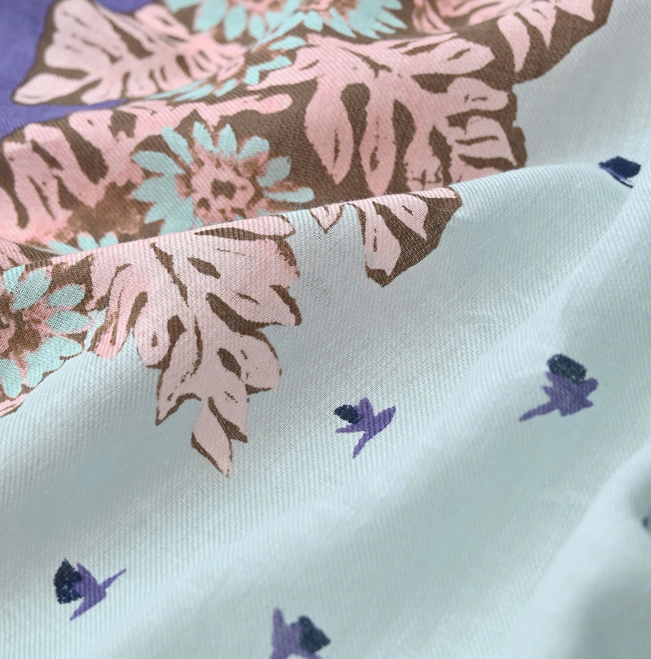 Supima Aya Sherpa Flower Bandana
