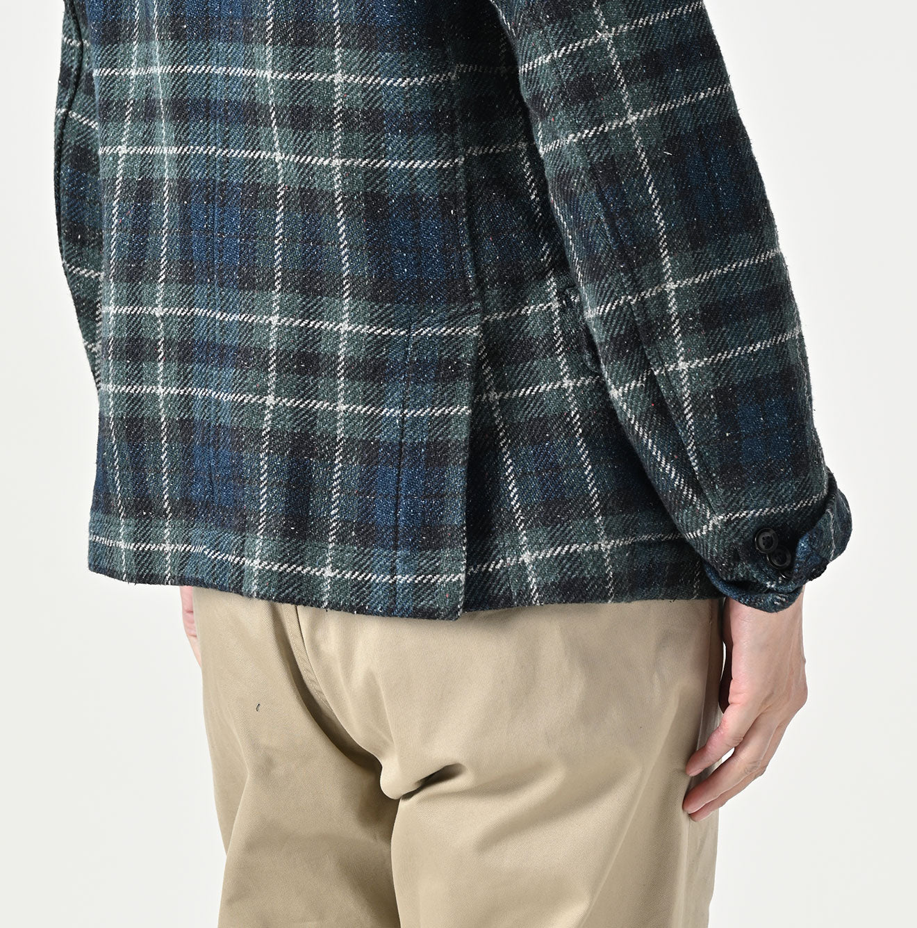 Cotton Tweed 908 Notting Hill Jacket Detail