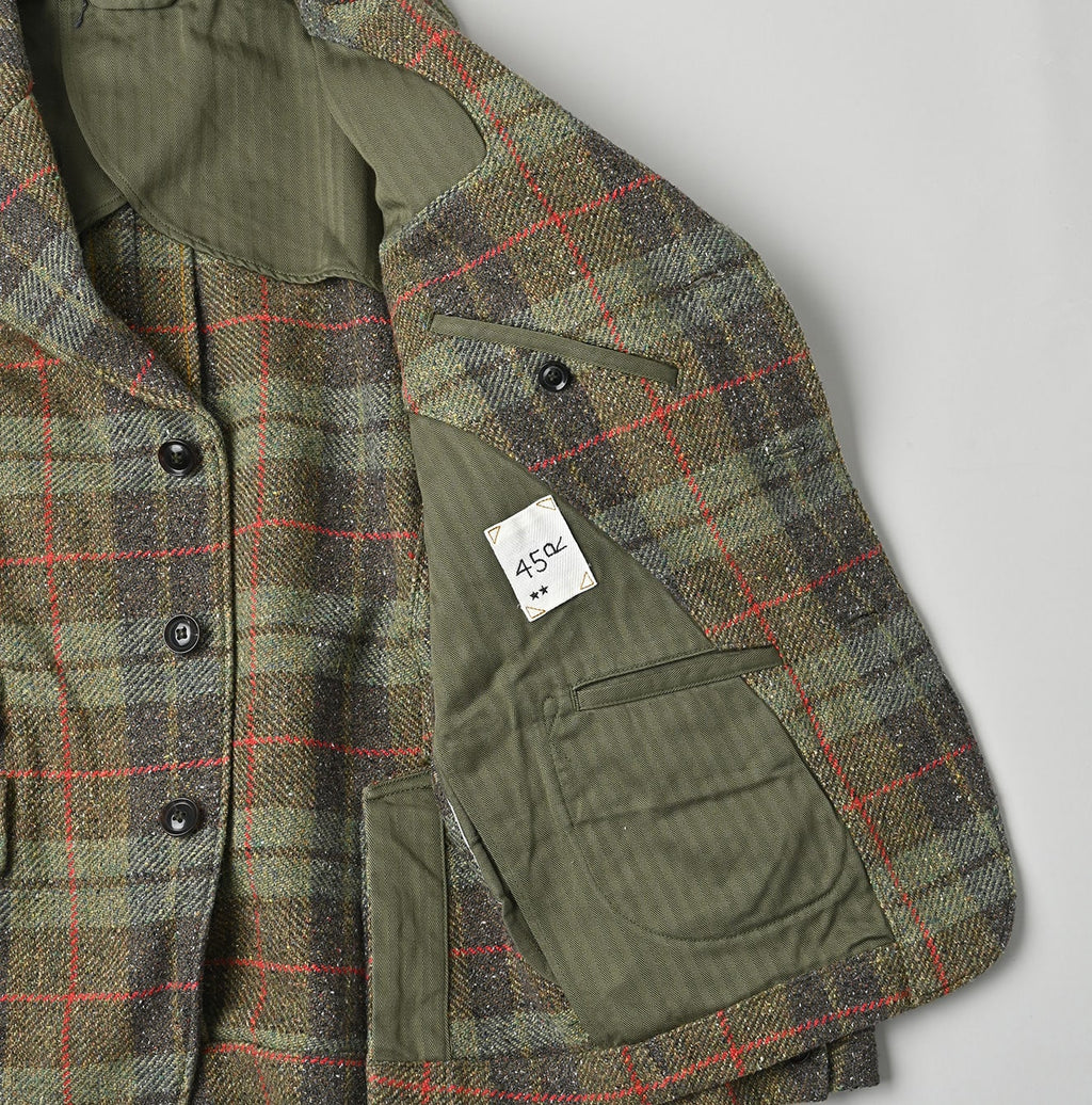 Cotton Tweed 908 Notting Hill Jacket Detail