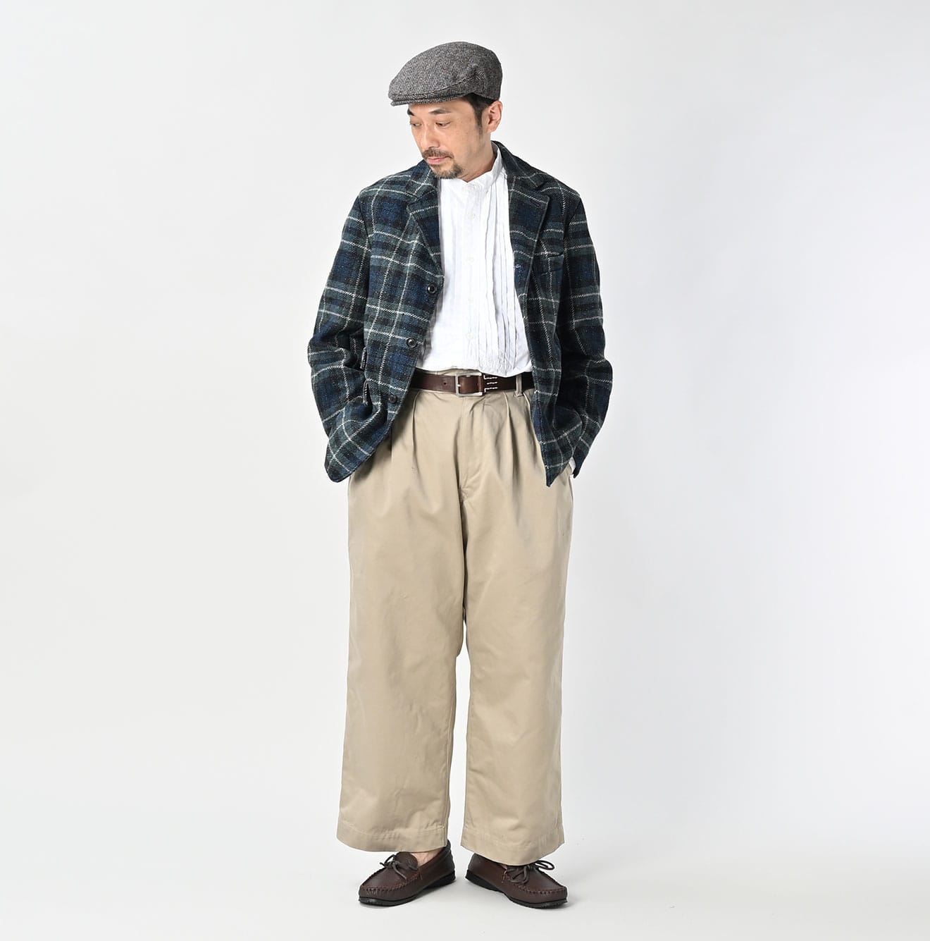 Cotton Tweed 908 Notting Hill Jacket Male Model