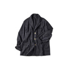 Jersey Flannel 908 Cardigan Jacket Herringbone