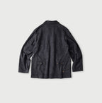 Jersey Flannel 908 Cardigan Jacket Back