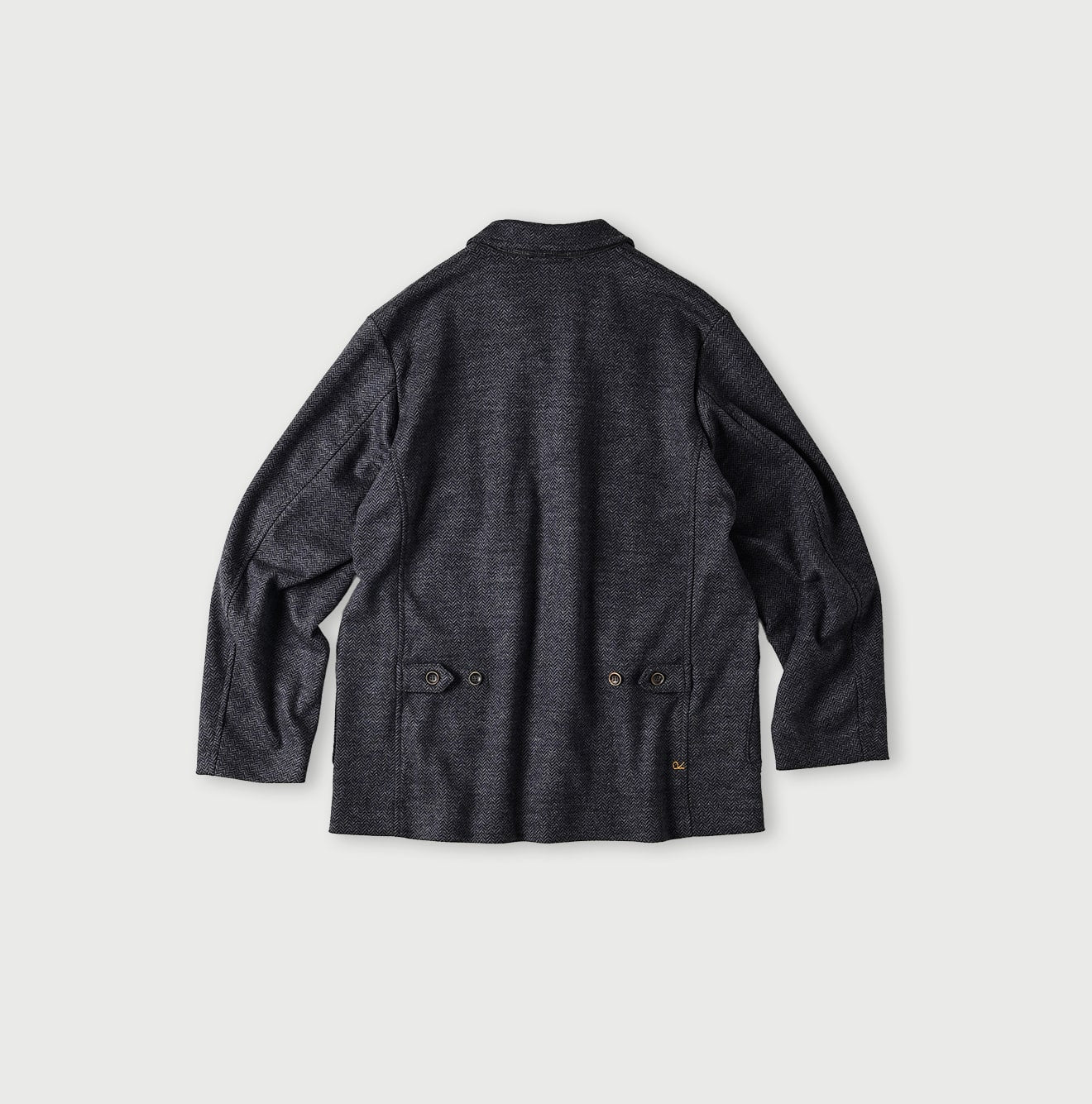 Jersey Flannel 908 Cardigan Jacket Back