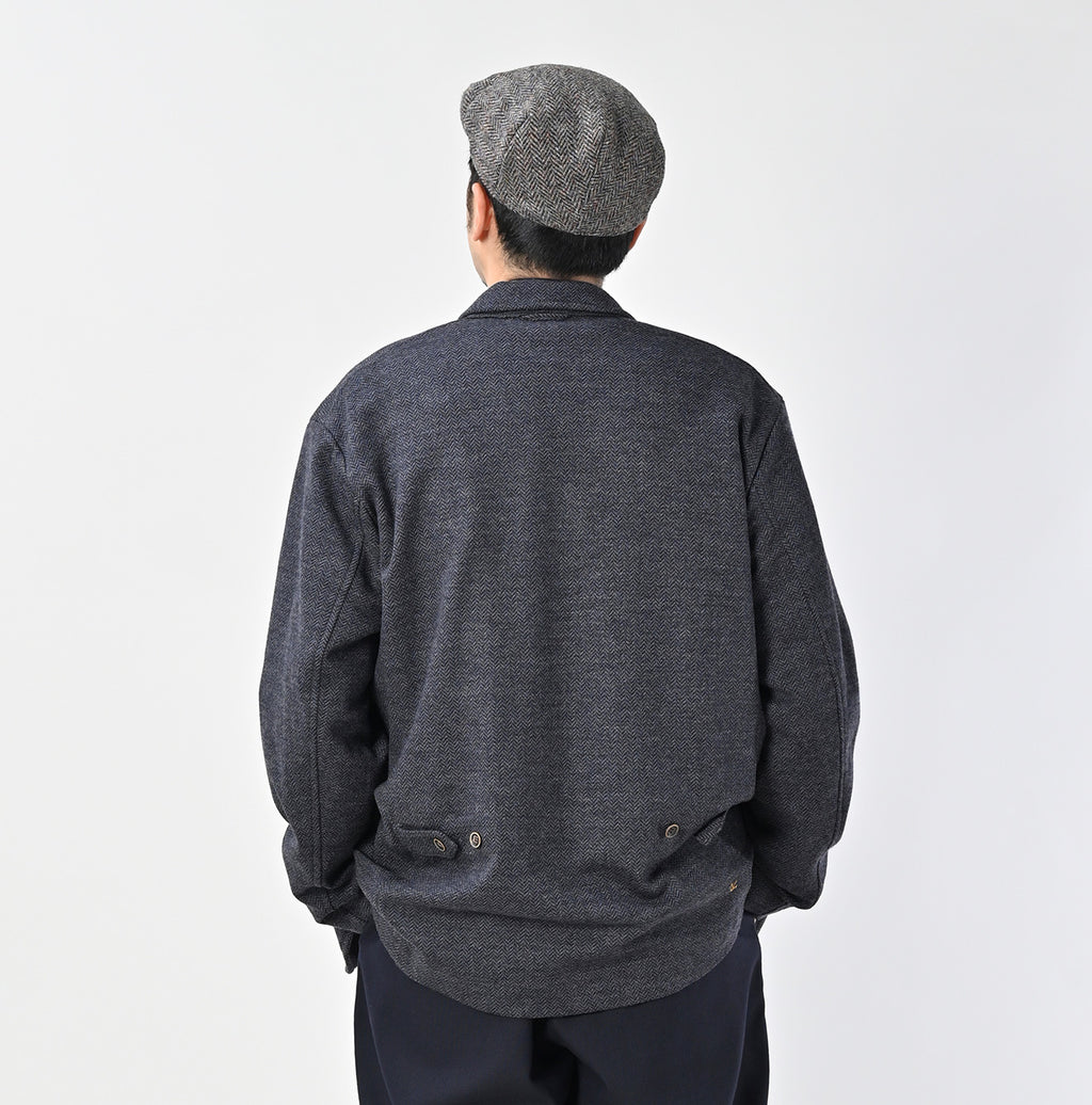 Jersey Flannel 908 Cardigan Jacket Male Model