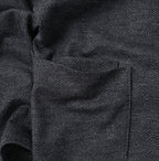 Jersey Flannel 908 Cardigan Jacket Detail