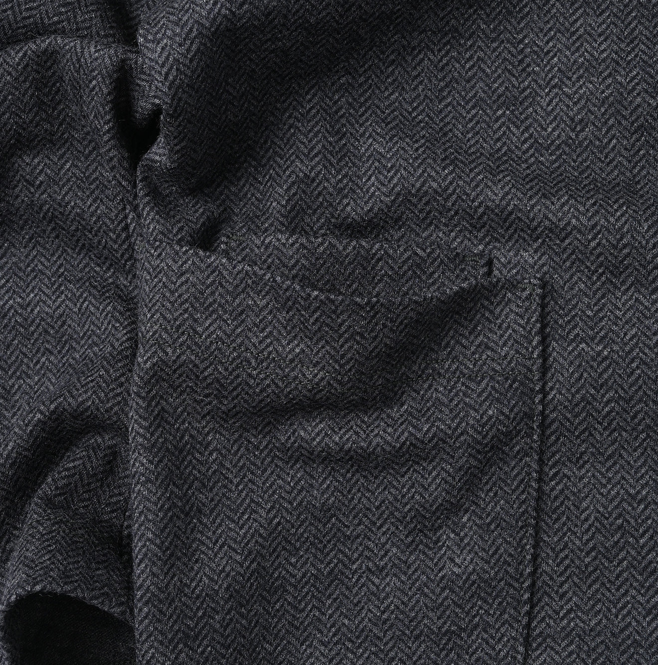 Jersey Flannel 908 Cardigan Jacket Detail
