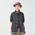 Jersey Flannel 908 Cardigan Jacket Female Model