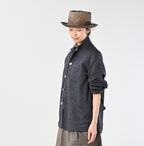 Jersey Flannel 908 Cardigan Jacket Female Model