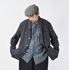 Jersey Flannel 908 Cardigan Jacket Male Model