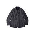 Wool Saxony 908 Miyuki Jacket Gray Top