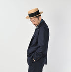 Wool Saxony 908 Miyuki Jacket Male Model