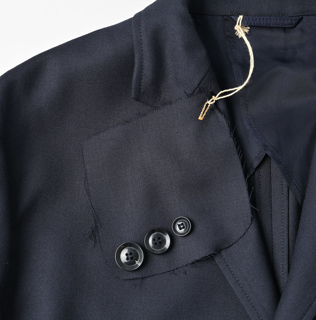 Wool Saxony 908 Miyuki Jacket Detail