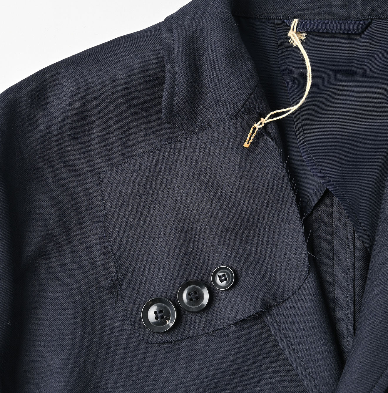Wool Saxony 908 Miyuki Jacket Detail