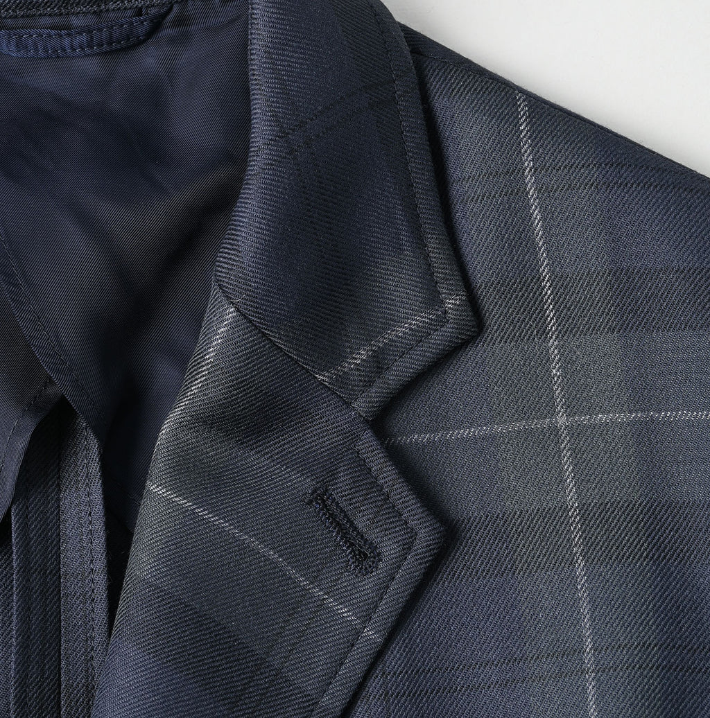 Wool Saxony 908 Miyuki Jacket Detail