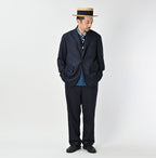 Wool Saxony 908 Miyuki Jacket Male Model