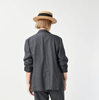 Wool Saxony 908 Miyuki Jacket Female Model