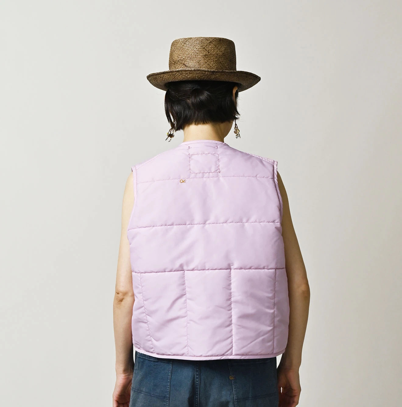 Nylon Quilting 908 Crew Vest
