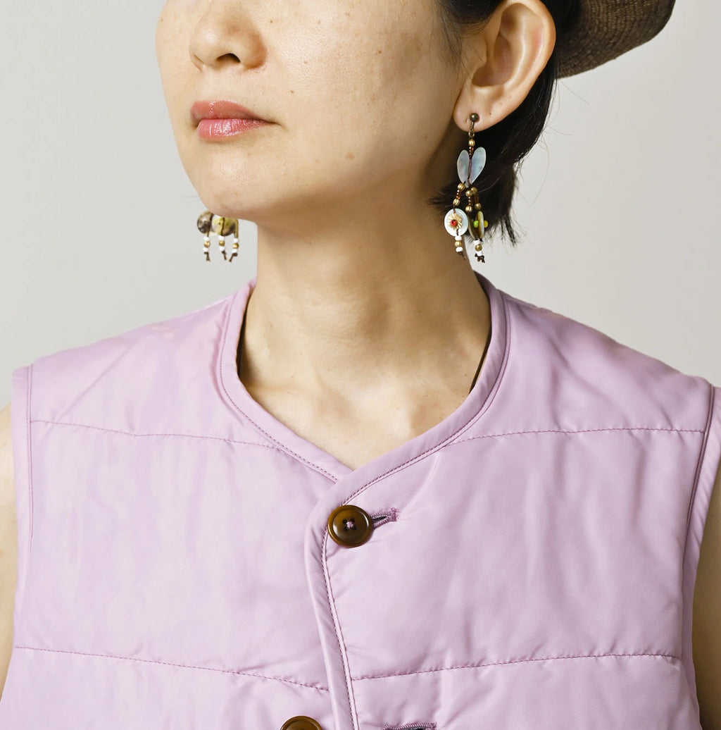 Nylon Quilting 908 Crew Vest