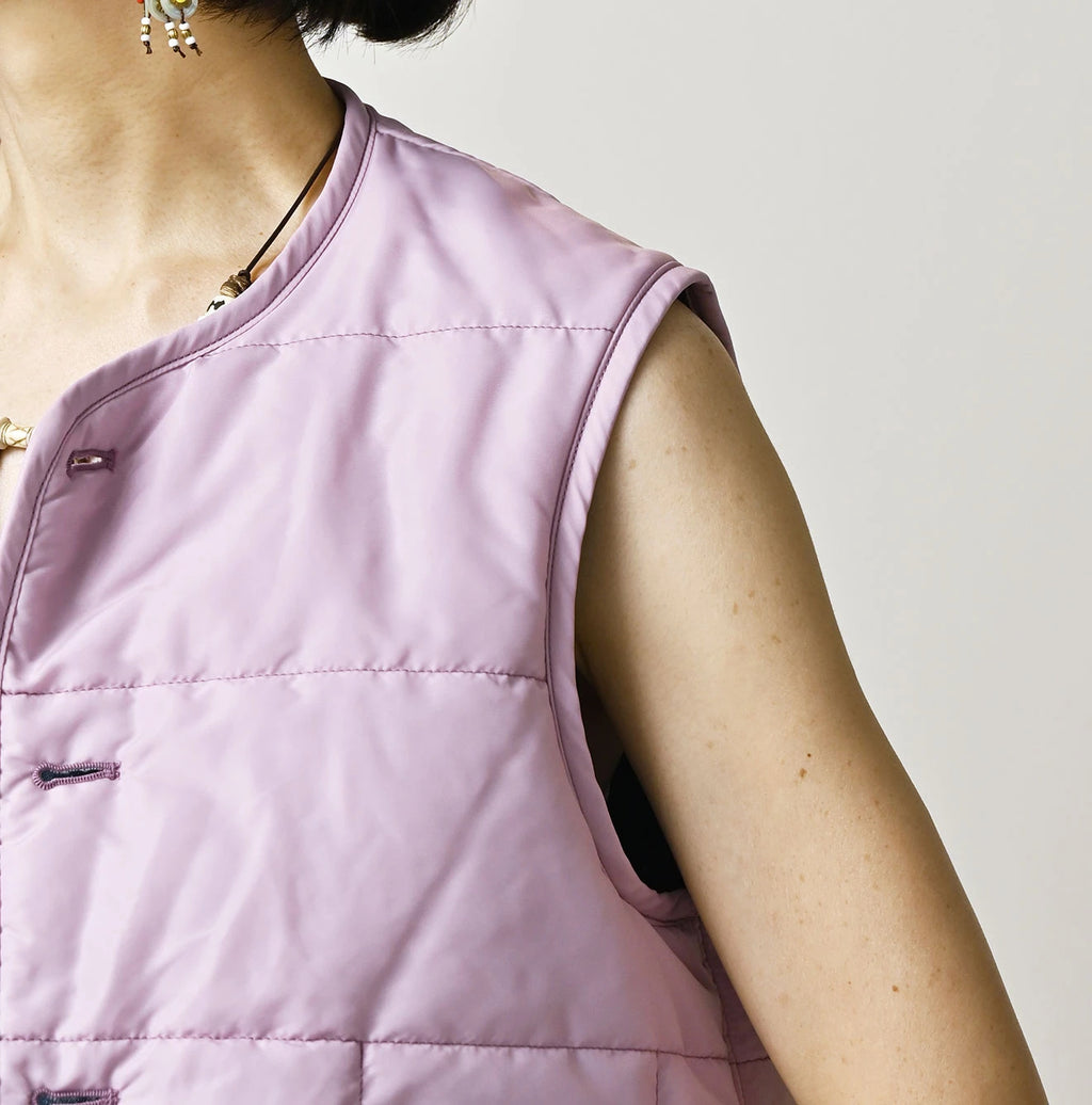 Nylon Quilting 908 Crew Vest