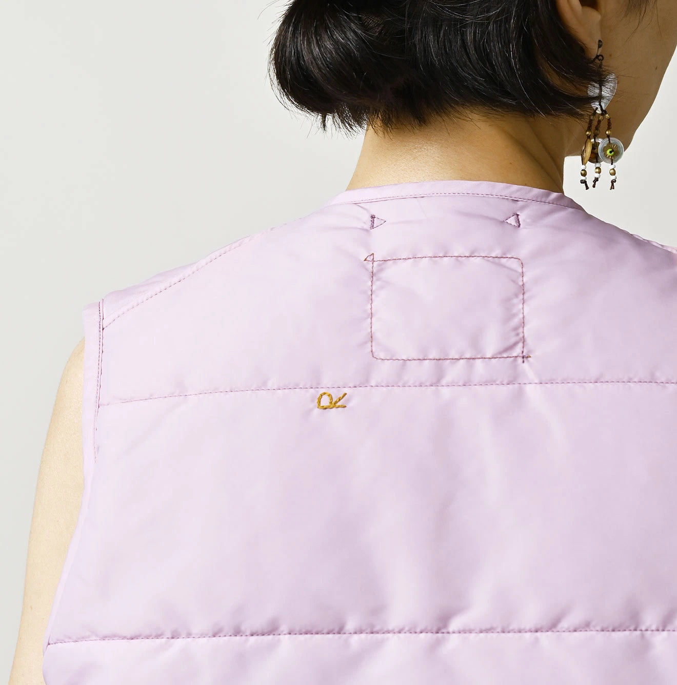 Nylon Quilting 908 Crew Vest