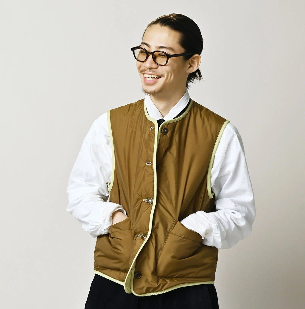 Nylon Quilting 908 Crew Vest