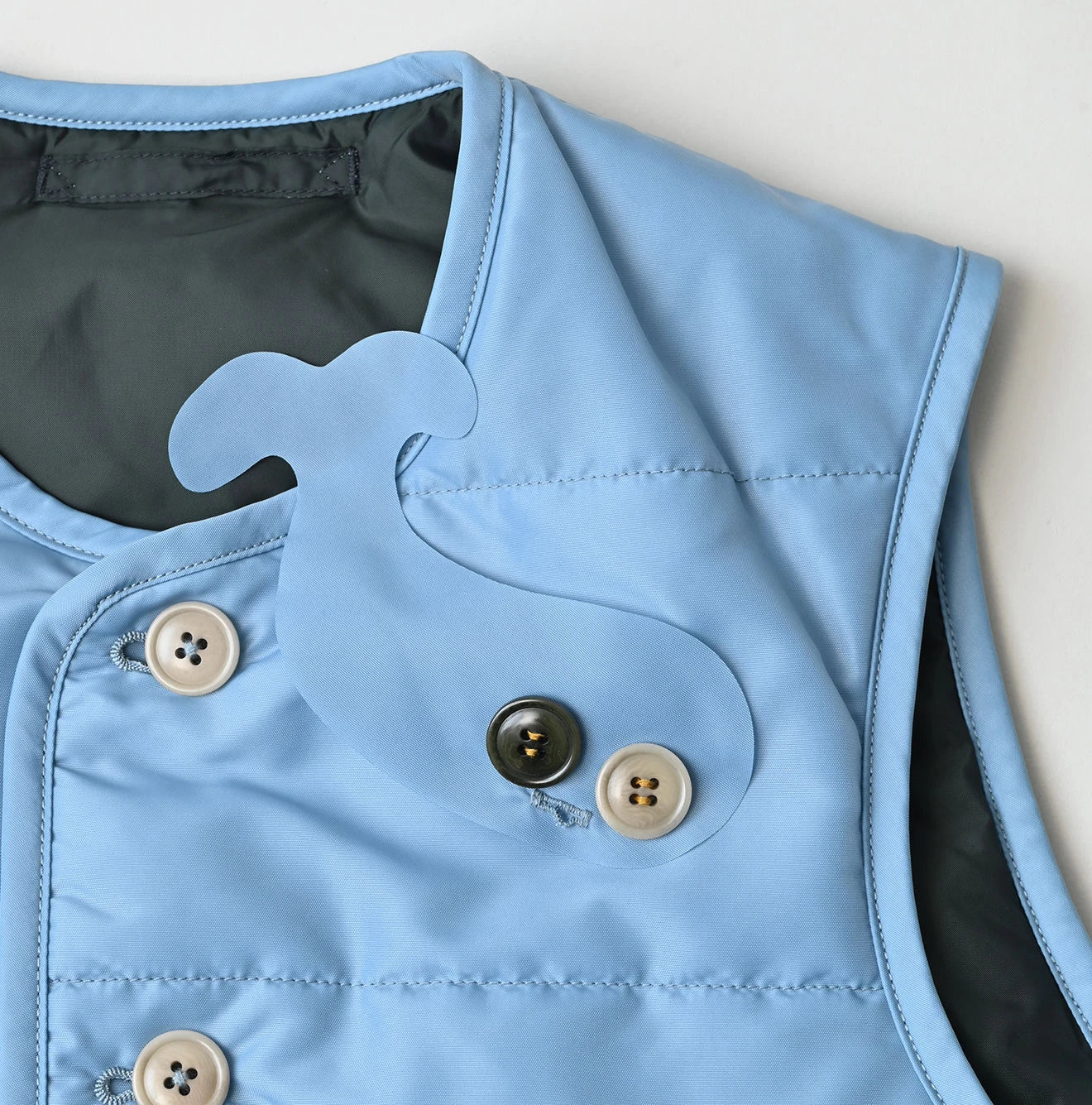 Nylon Quilting 908 Crew Vest