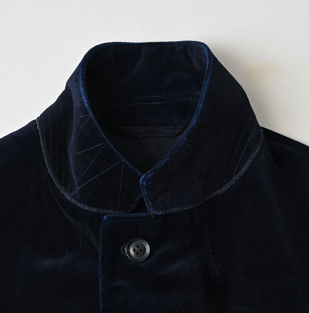 Indigo Velvet 908 Jacquarde