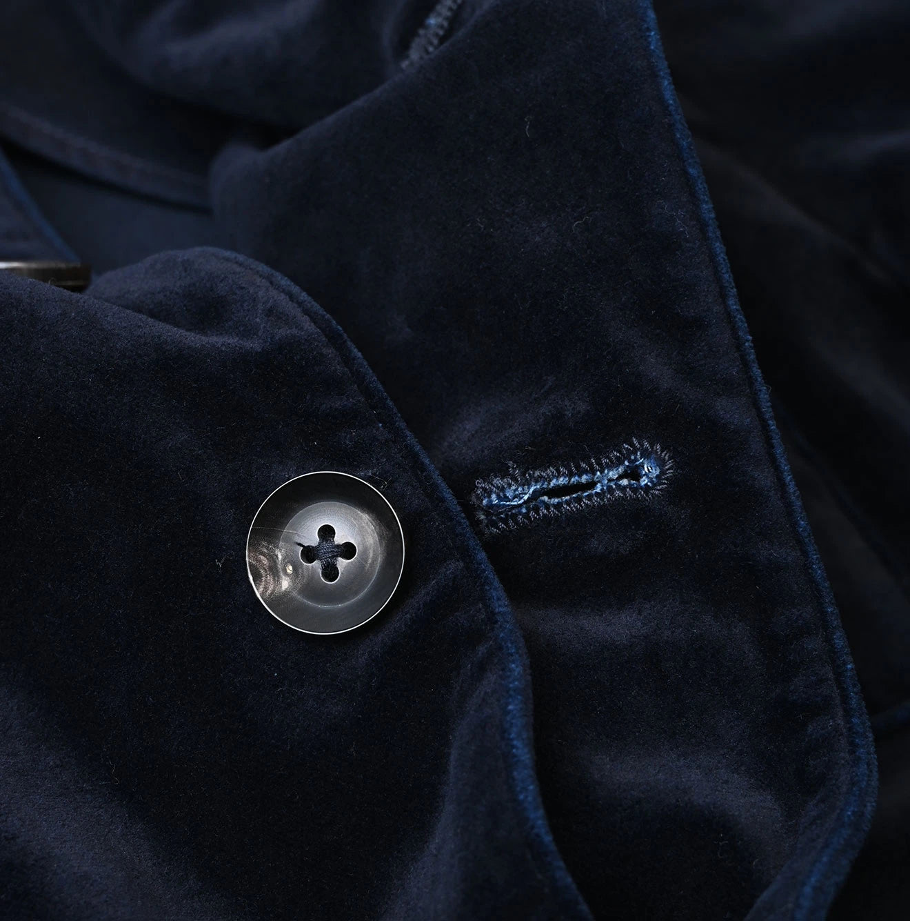 Indigo Velvet 908 Jacquarde