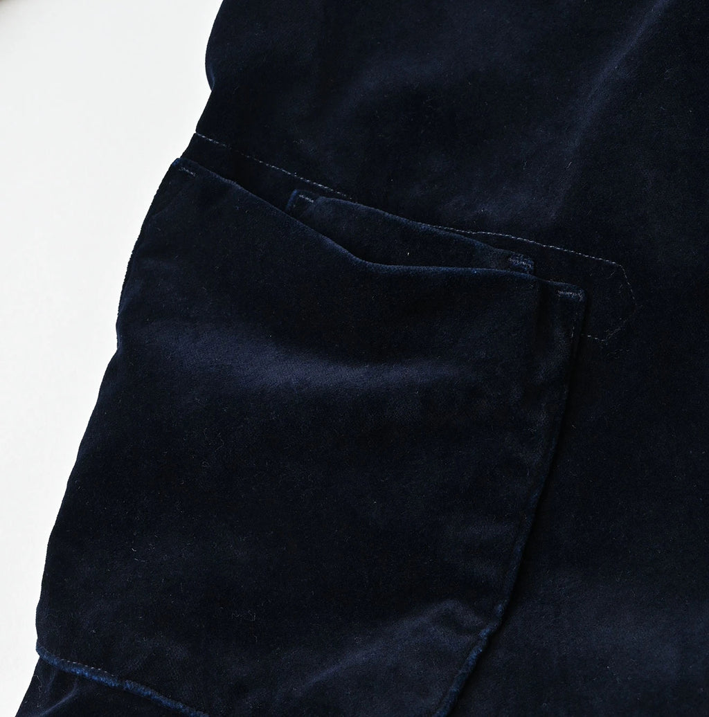 Indigo Velvet 908 Jacquarde