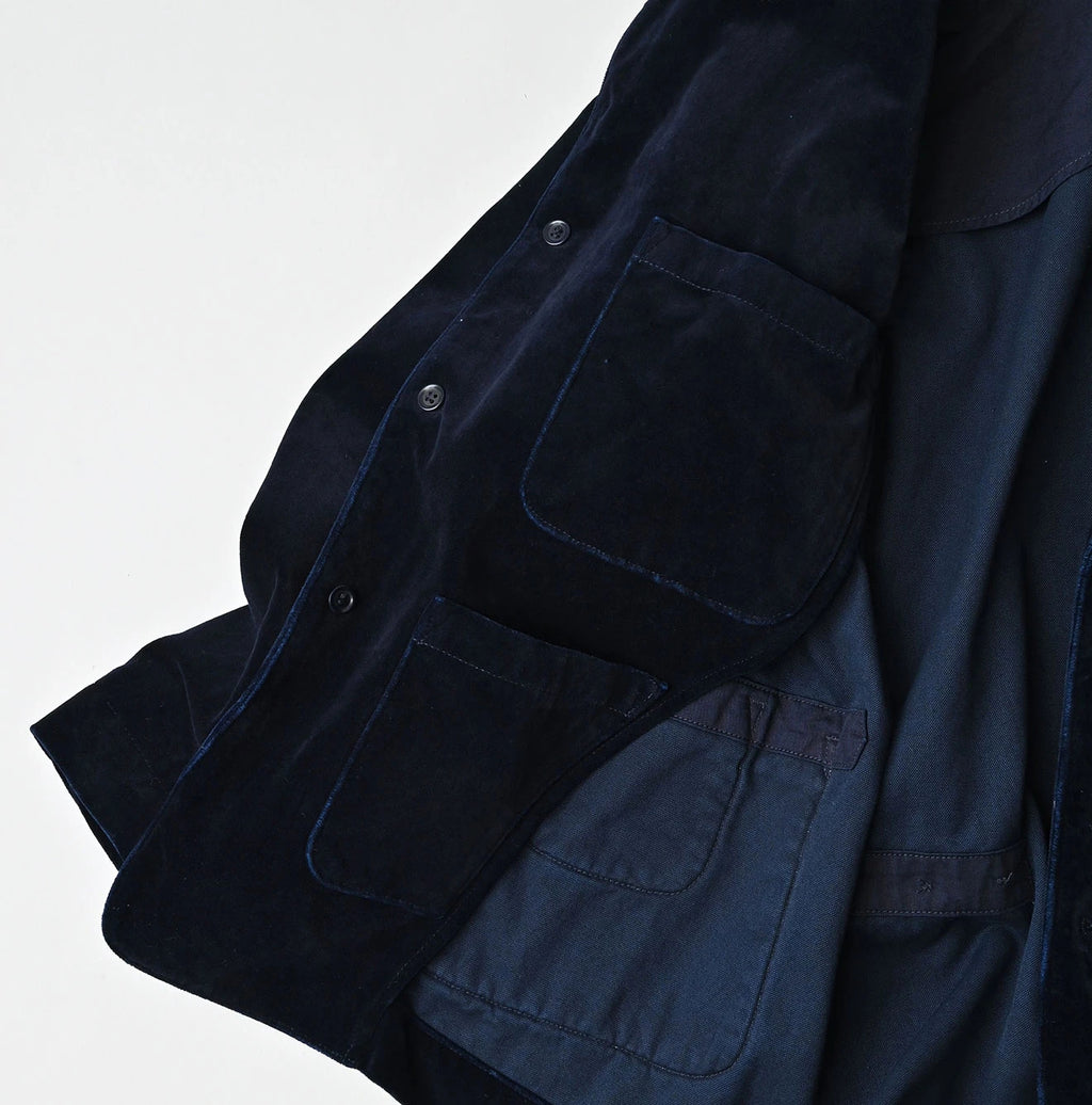 Indigo Velvet 908 Jacquarde