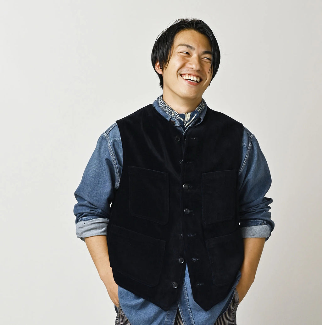 Indigo Velvet 908 Work Vest