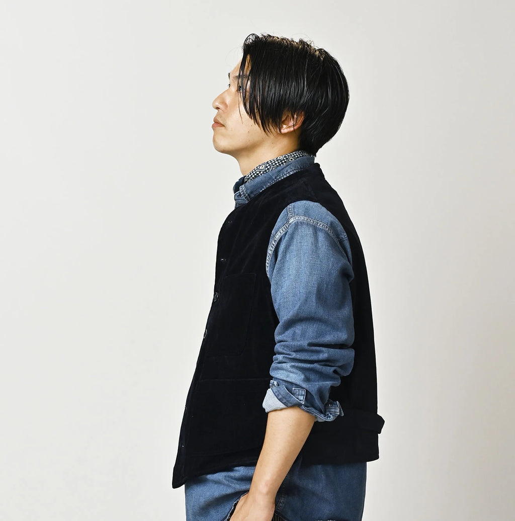 Indigo Velvet 908 Work Vest