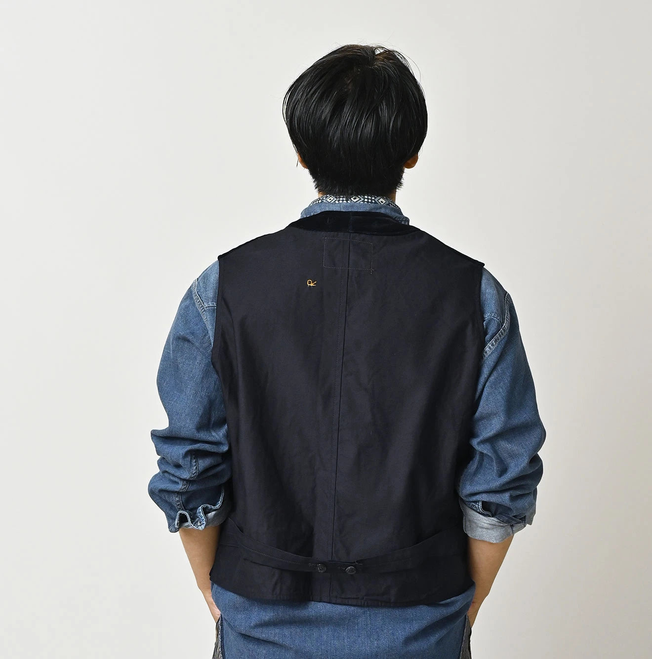 Indigo Velvet 908 Work Vest