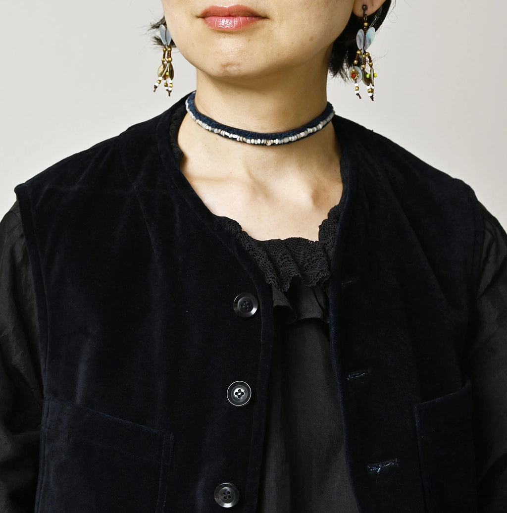 Indigo Velvet 908 Work Vest